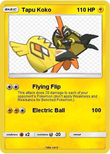 Pokemon Tapu Koko
