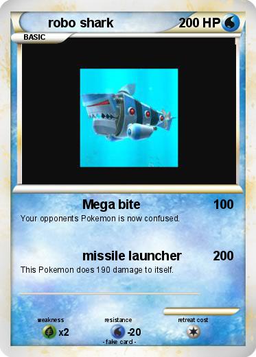 Pokemon robo shark