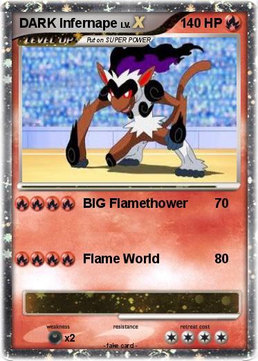 Pokemon DARK Infernape