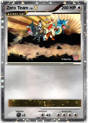 Pokemon Zero Team