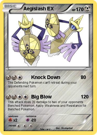 Pokemon Aegislash EX