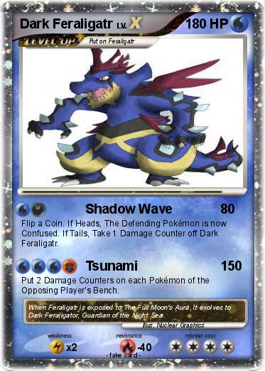 Pokemon Dark Feraligatr