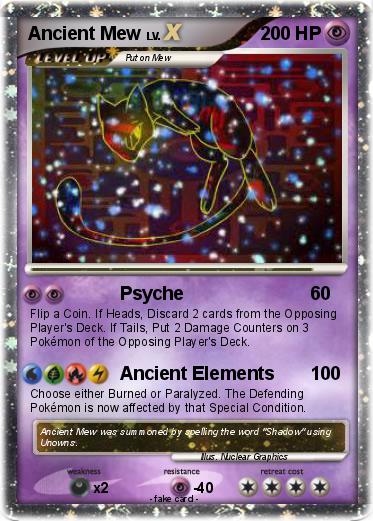 Pokemon Ancient Mew