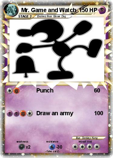 Pokemon Mr. Game and Watch