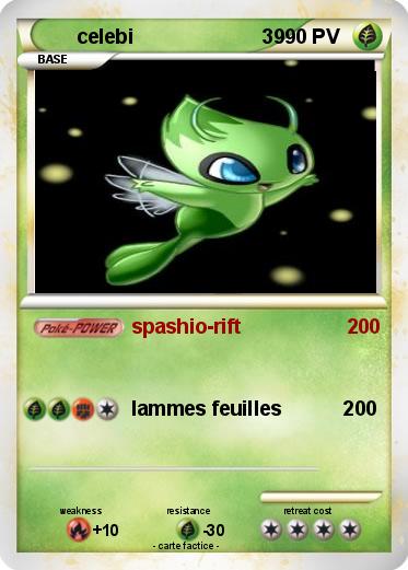 Pokemon celebi                       39
