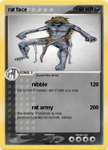 Pokemon rat face