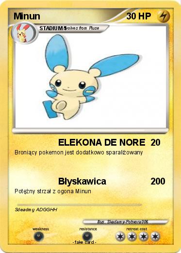Pokemon Minun