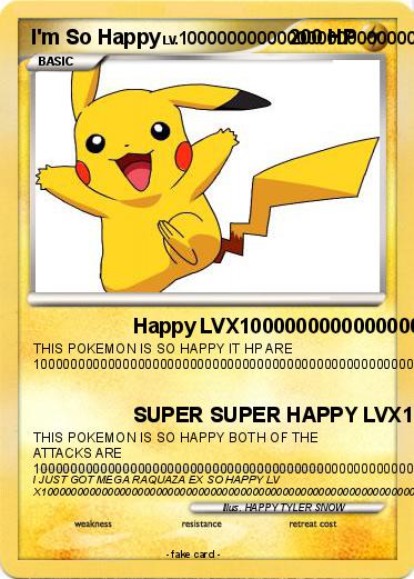 Pokemon I'm So Happy