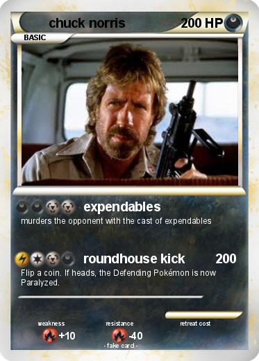 Pokemon chuck norris