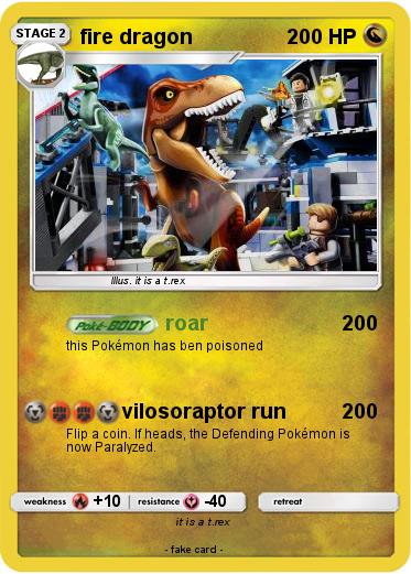 Pokemon fire dragon