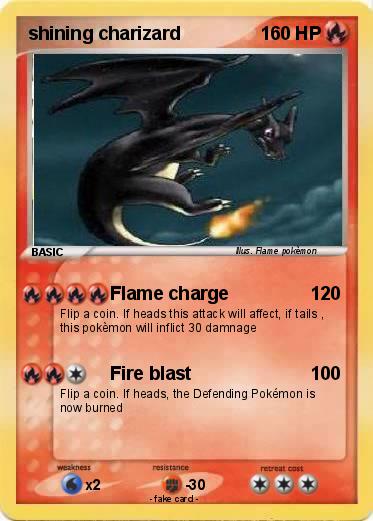 Pokemon shining charizard