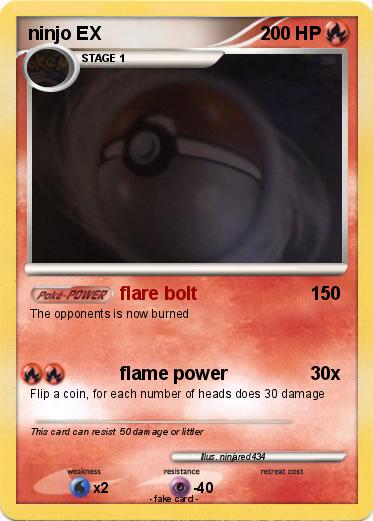 Pokemon ninjo EX