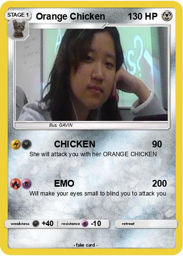 Pokemon Orange Chicken