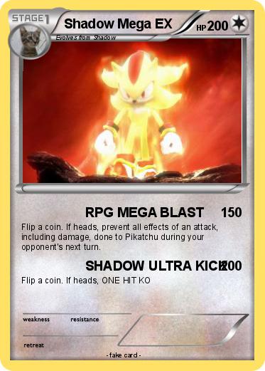 Pokemon Shadow Mega EX
