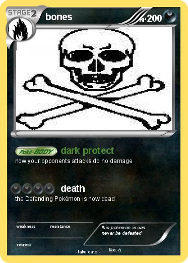 Pokemon bones