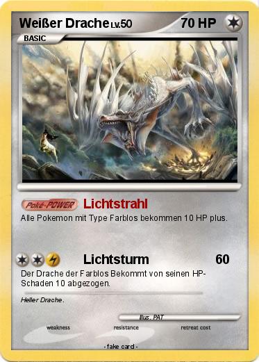 Pokemon Weißer Drache