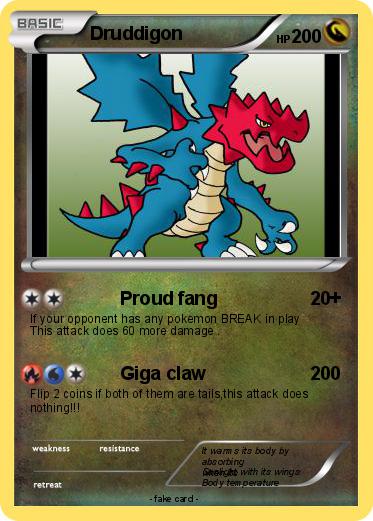 Pokemon Druddigon