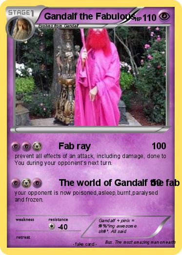 Pokemon Gandalf the Fabulous