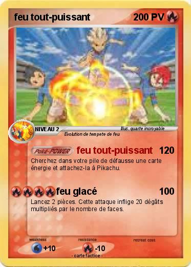 Pokemon feu tout-puissant