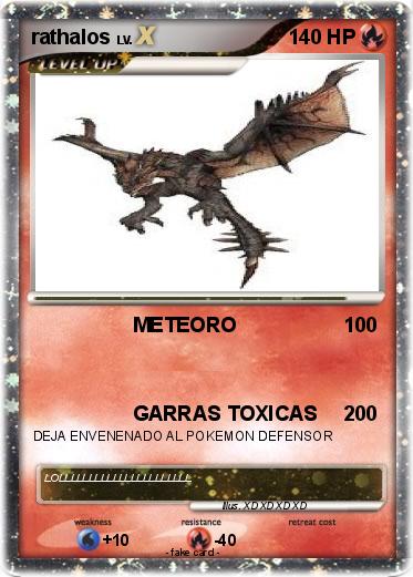 Pokemon rathalos