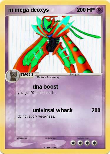 Pokemon m mega deoxys