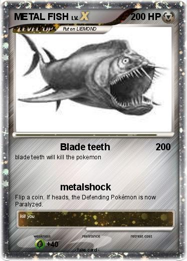 Pokemon METAL FISH