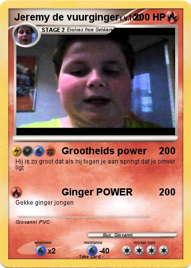 Pokemon Jeremy de vuurginger
