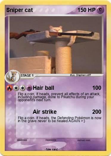 Pokemon Sniper cat