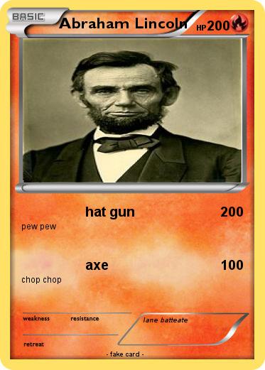Pokemon Abraham Lincoln