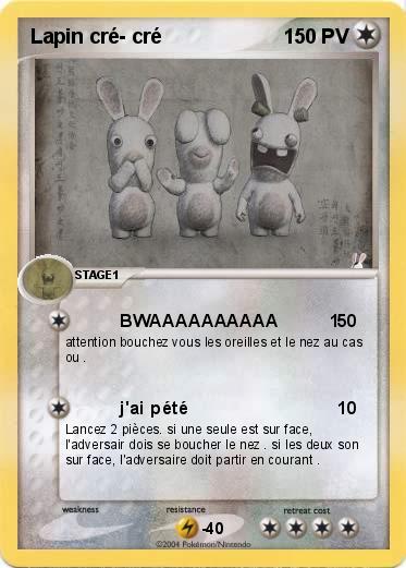 Pokemon Lapin cré- cré