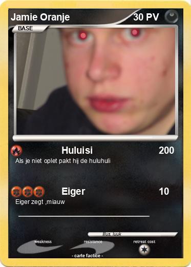 Pokemon Jamie Oranje