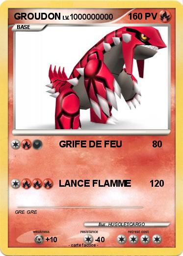 Pokemon GROUDON