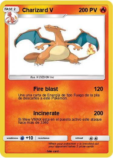 Pokemon Charizard V