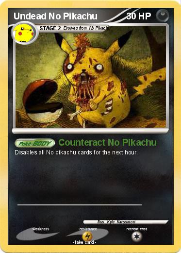 Pokemon Undead No Pikachu