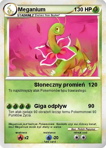 Pokemon Meganium