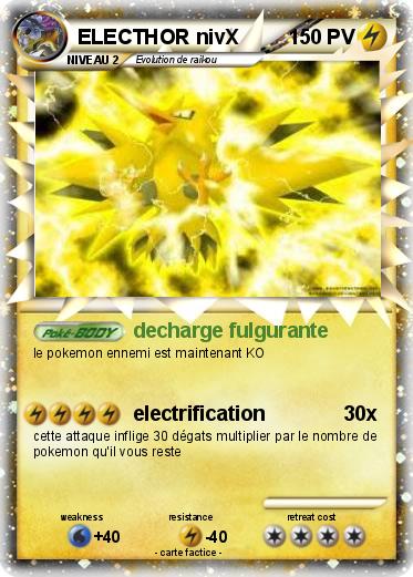 Pokemon ELECTHOR nivX