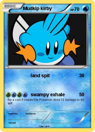 Pokemon Mudkip kirby