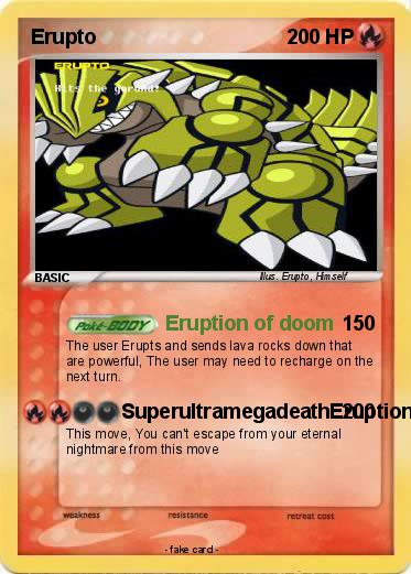 Pokemon Erupto