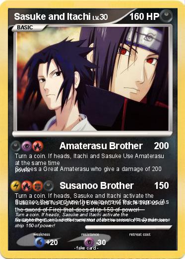 Pokemon Sasuke and Itachi
