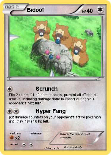Pokemon Bidoof