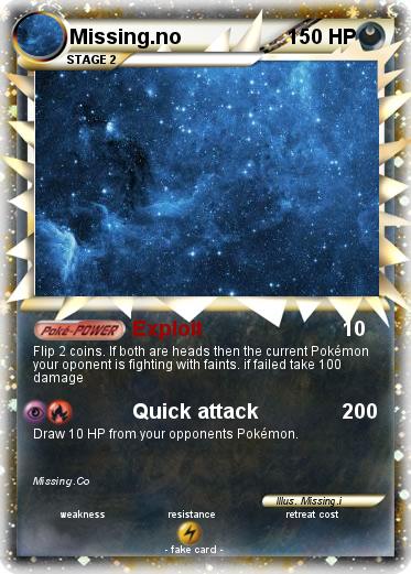 Pokemon Missing.no