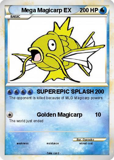 Pokemon Mega Magicarp EX