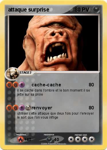 Pokemon attaque surprise 