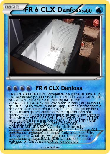 Pokemon FR 6 CLX Danfoss