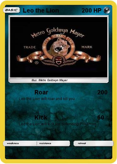Pokemon Leo the Lion
