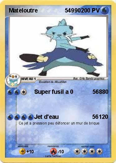 Pokemon Mateloutre                 54990