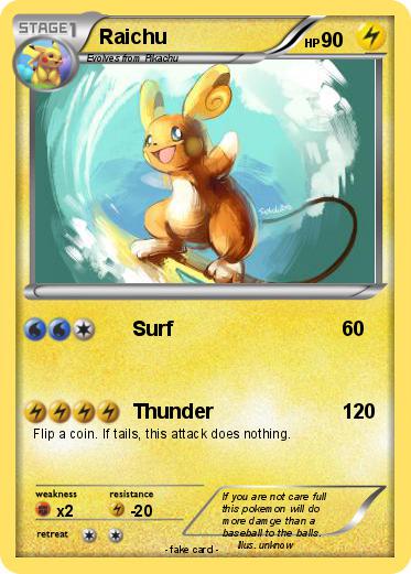 Pokemon Raichu