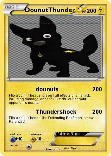 Pokemon DounutThunder