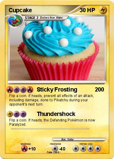 Pokemon Cupcake