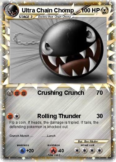 Pokemon Ultra Chain Chomp